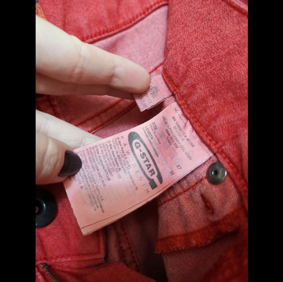 Slim fit red jeans - Picture 5 of 5